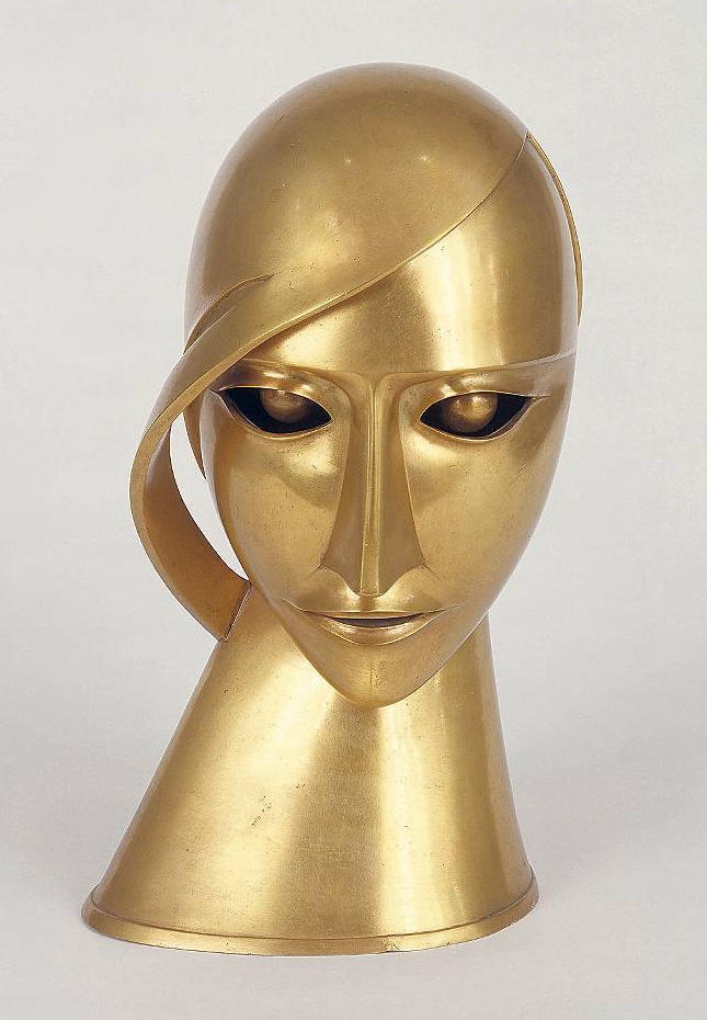 Kopf in Messing, Rudolf Belling, 1925